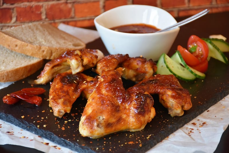 Spicy Chocolate Chicken Wings